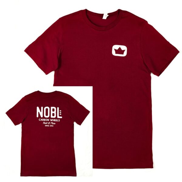 NOBL Fast & True T-Shirt - Maroon