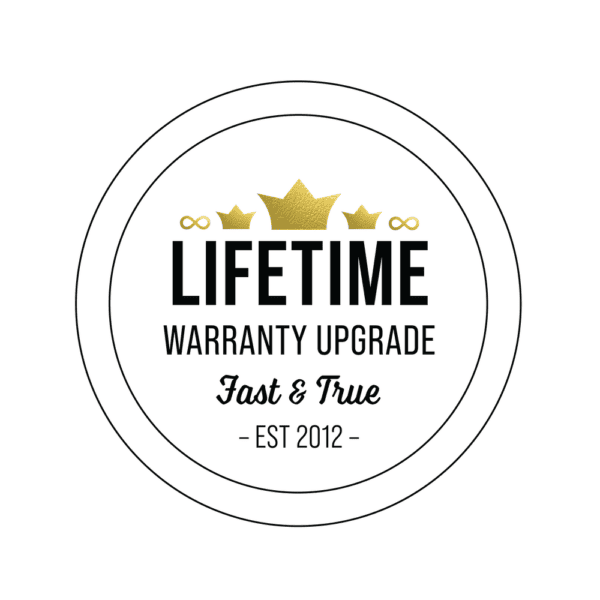 NOBL Lifetime Warranty Upgrade Badge