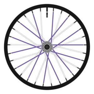 Berd White and Purple (Alternating)