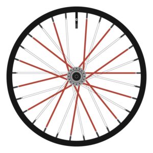 Berd White and Red (Alternating)